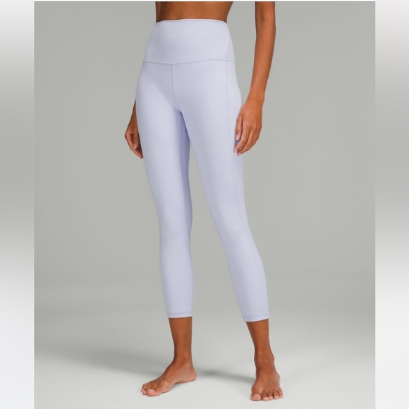 Lululemon pastel blue 23” Align size 4 - Picture 3 of 4